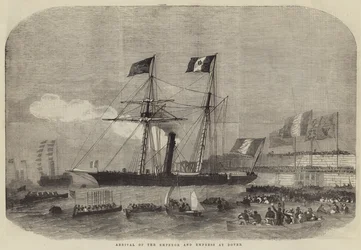 Arrival of the Emperor and Empress at Dover